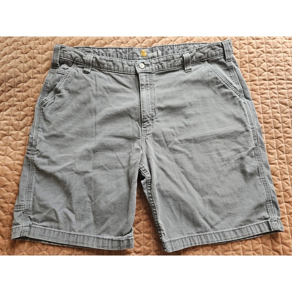 Carhartt Other - Carhartt Relaxed Fit Men's Gray Cargo Outdoor Hiking Shorts (FLAW), Size 42
